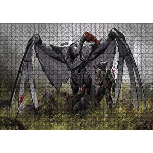 Dev Mekanik Akbaba Ve Savaşçı Puzzle Yapboz Mdf Ahşap 1000 Parça