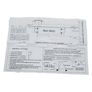 Canex Kapı Hidroliği | No : 3 | Ahşap Ve Metal Kapılara Kolay Kapama Ve Yumuşak Açılış!