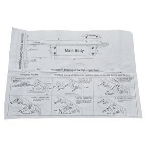 Canex Kapı Hidroliği | No : 3 | Ahşap Ve Metal Kapılara Kolay Kapama Ve Yumuşak Açılış!