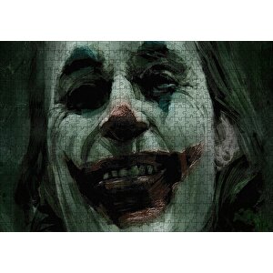 Joker Yağlıboya Çizim Fotoğraf Puzzle Yapboz Mdf Ahşap 500 Parça