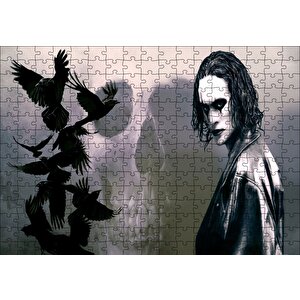 Brandon Lee Kargalar Ve Kuru Kafa Puzzle Yapboz Mdf Ahşap 255 Parça