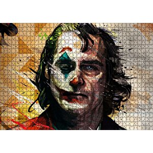 Joker Dijital Yağlıboya Sanat Puzzle Yapboz Mdf Ahşap 1000 Parça