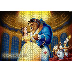 Güzel Ve Çirkin Dans Sahnesi Puzzle Yapboz Mdf Ahşap 1000 Parça