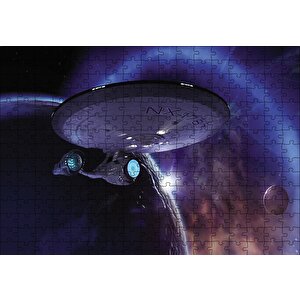Uzay Yolu Gemisi Puzzle Yapboz Mdf Ahşap 255 Parça