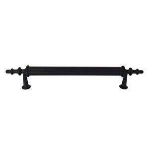 12 Adet Erciyes Kulp Siyah 128 Mm Kulp Mobilya Mutfak Dolabı Çekmece Dolap Kapak Kulpu Kulbu Metal Kulpları