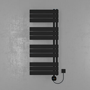 Malus Elektrikli Havlupan G:50 Cm Y:115 Cm Eht-ac Elektronik  Termostat Siyah