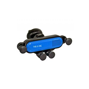 Ahtapod Petek Girişli Araç Telefon Tutucu - Mavi Samsung M40 Uyumlu