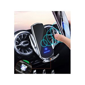 Q3 Smart Sensör Car Wireless Charger Araç Telefon Şarjlı Ve Tutucu Otomatik Akıllı Kızılötes