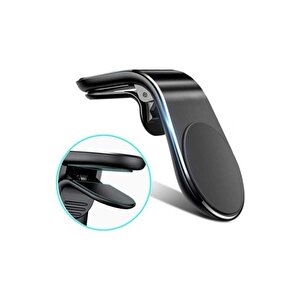 Araba Içi Mıknatıslı Telefon Tutucu Siyah Philips X818 Uyumlu