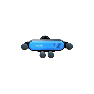 Ahtapod Petek Girişli Araç Telefon Tutucu - Mavi Philips S318 Uyumlu