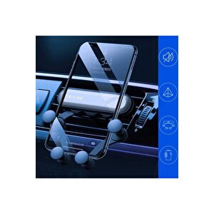 Ahtapod Petek Girişli Araç Telefon Tutucu - Mavi Samsung S20 Fe Uyumlu