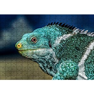 Dev Kertenkele Puzzle Yapboz Mdf Ahşap 255 Parça