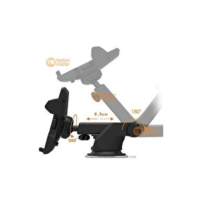 Uzayabilen Araç Telefon Tutucu Fly Iq459 Intruder Uyumlu