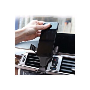 Araç Içi Telefon Tutucu - Siyah Oppo A5 2020 Uyumlu