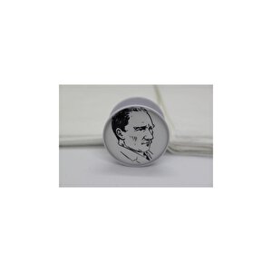 Popsocket Kemal Atatürk Siyah Beyaz Temalı Telefon Tutucu