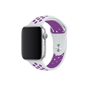 Apple Watch Uyumlu42-44-45 Mm Kordon Kayış Spor Band Apple Watch Uyumludelikli Kordon