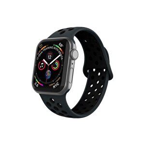 Apple Watch Uyumlusilikon Delikli Kordon Kayış 42-44 Mm