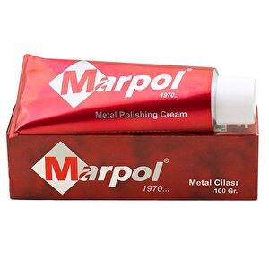 Marpol Tüp Metal Parlatma Cilası 100 Gr Pasta Cila Otomotiv Parlatıcı