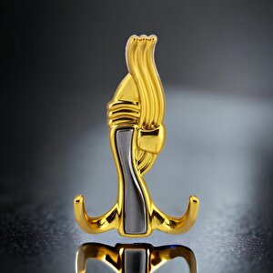 Efsane Askı Portmanto Metal Vestiyer Duvar Dolap Elbise Askısı Gold Mobilya Kapı Askılığı Aparatı