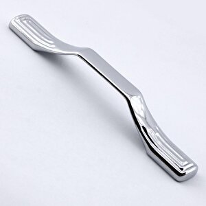 Kesit Kulp Mobilya Mutfak Dolabı Çekmece Dolap Kulpları Kapak Kulpu Kulbu Krom Renk 160 Mm Metal