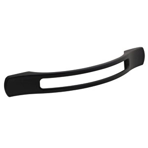 Aslı Mobilya Dolap Kapak Çekmece Kulpu Mat Siyah 128 Mm Metal Kulp