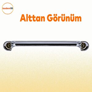 Simay Mobilya Mutfak Dolabı Çekmece Dolap Kapak Kulpu Düz Metal Kulp Kulbu Kulpu 160 Mm Krom