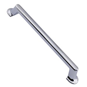 Simay Mobilya Mutfak Dolabı Çekmece Dolap Kapak Kulpu Düz Metal Kulp Kulbu Kulpu 160 Mm Krom