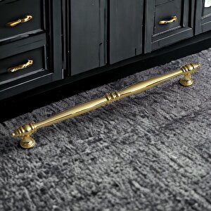 Petek Lüx 224 Mm Gold Altın Mobilya Mutfak Dolabı Çekmece Dolap Kulpu Kulpları Kulp Kulbu Metal