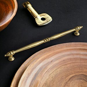 Petek Lüx 224 Mm Gold Altın Mobilya Mutfak Dolabı Çekmece Dolap Kulpu Kulpları Kulp Kulbu Metal