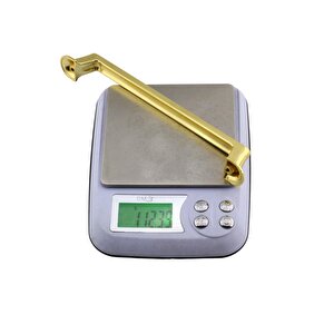 Simay Mobilya Mutfak Dolabı Çekmece Dolap Kapak Kulpu Düz Metal Kulp Kulbu Kulpu 160 Mm Altın