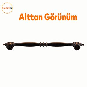 Petek Düz Metal 160 Mm Eskitme Antik Bakır Mobilya Mutfak Çekmece Dolap Dolabı Kulpu Kulbu Kulpları