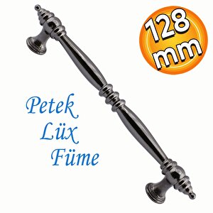 Petek Lüx Mobilya Mutfak Çekmece Dolabı Dolap Kapak Kulpu Kulbu Metal Kulp Kulpu 128 Mm Füme