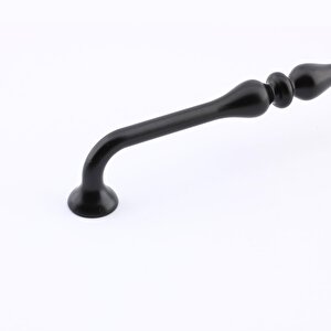 Yayık Kulp Mobilya Mutfak Dolabı Çekmece Dolap Kulpları Kapak Kulpu Kulbu Siyah 160 Mm Metal