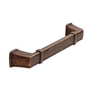 Passage (128 Mm-12.8 Cm) Eskitme Antik Bakır Metal Mobilya Mutfak Dolabı Dolap Kulpu Kulbu Kulpları