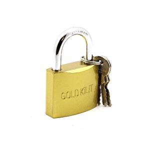 Gold Kilit Döküm Sarı Asma Kilit 50 Mm