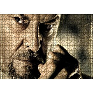 Departed Jack Nicholson Puzzle Yapboz Mdf Ahşap 1000 Parça