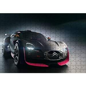 Elektrikli Citroen Survolt Önden Görünüş Puzzle Yapboz Mdf Ahşap 255 Parça