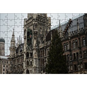 Tarihi Görkemli Katedral Puzzle Yapboz Mdf Ahşap 120 Parça