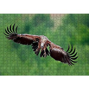 Süzülen Dev Akbaba Puzzle Yapboz Mdf Ahşap 500 Parça