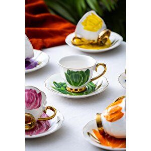 Tiffany 6 Kişilik Kahve Fincanı Takımı - 90 Ml