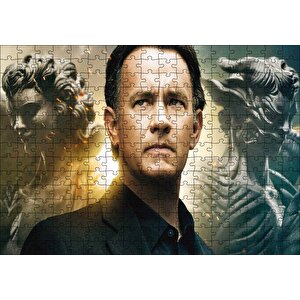 Tom Hanks Melekler Ve Şeytanlar Film Puzzle Yapboz Mdf Ahşap 255 Parça