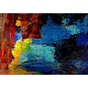 Yağlı Boya Resmi Puzzle Yapboz Mdf Ahşap 120 Parça
