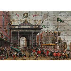 Zafer Takı Ve Kralın Şehre Girişi Puzzle Yapboz Mdf Ahşap 120 Parça