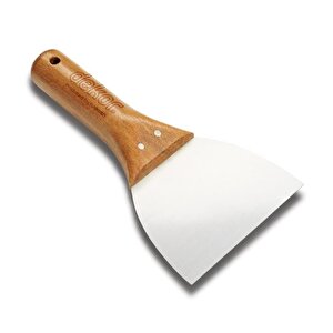 010 Macun Ispatula Ahşap Saplı Yay Çeliği 18 Cm