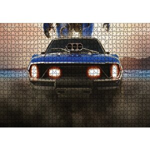 Transformers Bumblebee Dropkick Puzzle Yapboz Mdf Ahşap 1000 Parça