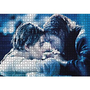 Titanic Jack Ve Rose Veda Puzzle Yapboz Mdf Ahşap 1000 Parça