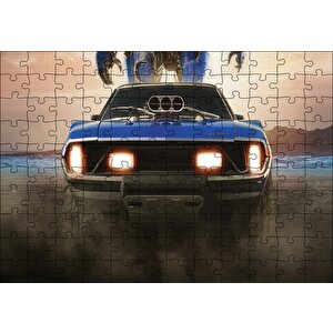 Transformers Bumblebee Dropkick Puzzle Yapboz Mdf Ahşap 120 Parça