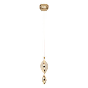 Gupse Tekli 11 Watt Ledli Modern Tasarım Oturma Odası Salon Avize