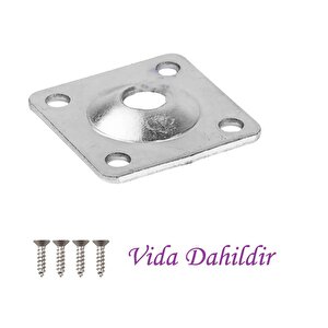 Destek Ayağı 15 Cm Siyah Ve Metal Düz Ayak Tabanı M8 Civatalı İnce Diş Mobilya Kanepe Baza Koltuk Seti