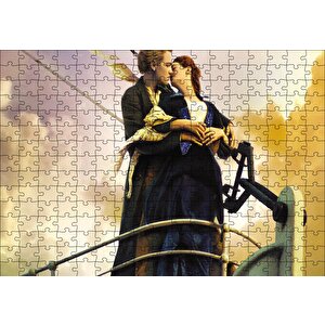 Titanic Puzzle Yapboz Mdf Ahşap 255 Parça